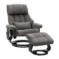 Chaise longue, pivotant, coloris gris, pour la terrasse ou le jardin