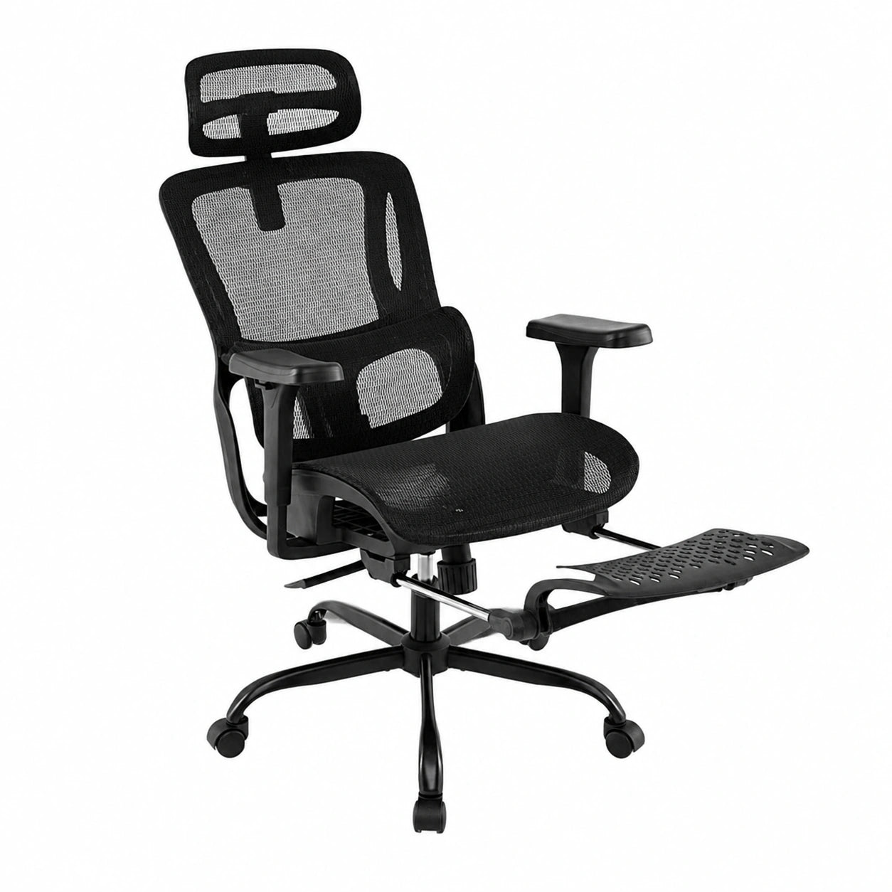 Bureau, réglable, en tissu, coloris noir, pour l’espace de travail