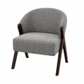 Fauteuil, rembourré, en lin, pour le salon ou la chambre