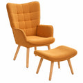 Fauteuil relax, en velours côtelé, coloris marron, pour le salon