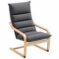 Fauteuil, en velours, coloris gris, pour le salon ou la chambre