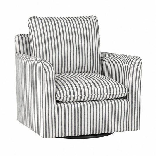 Fauteuil, pivotant, coloris bleu, pour le salon ou la chambre